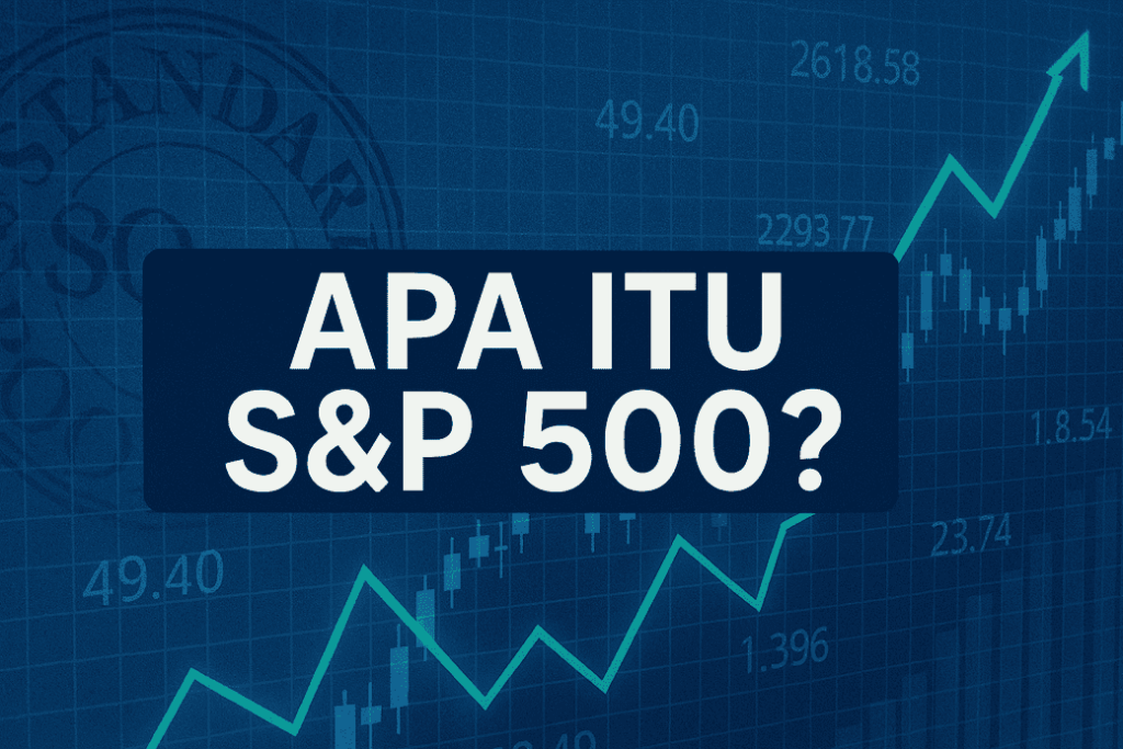 Apa Itu S&P 500