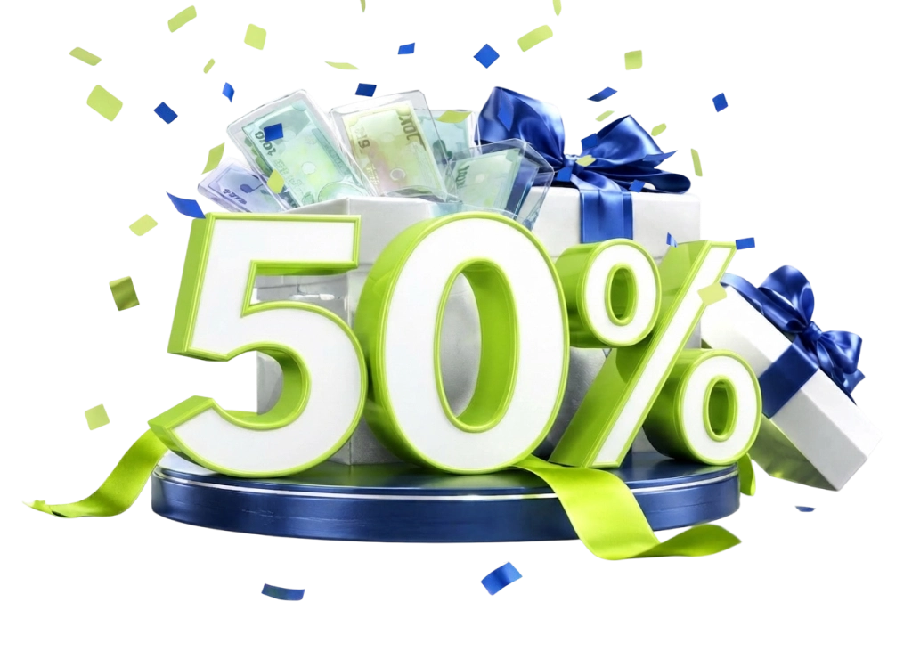 50 Deposit Bonus