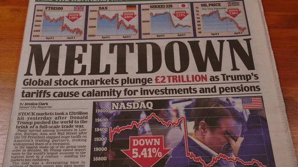 Political risks such as trump's trade war might affect the market to crash in 2026. - Ultima Markets