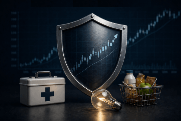 Investing in defensive stocks is one of the ways how you can prepare for a stock crash. - Ultima Markets