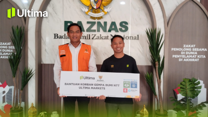 Ultima Markets Joins BAZNAS RI for Earthquake Relief in NTT